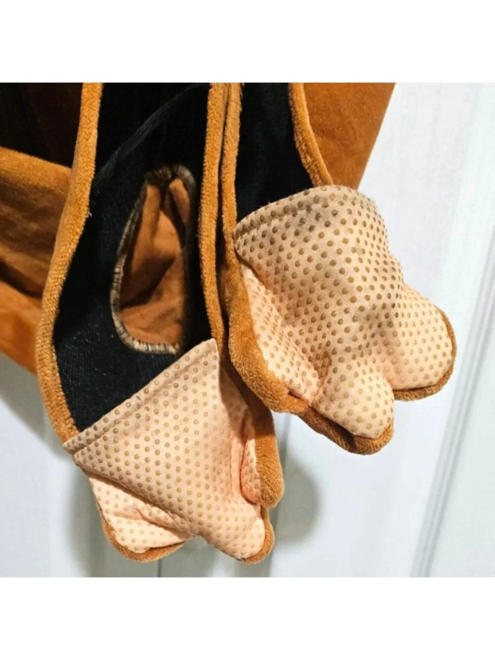 Scooby-Doo Plush Hooded Jumpsuit Costume Collar Tail Paws Toddler 5-6T Spirit